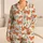 Cheerful Orange Crab Motif for Coastal Vacation and Beachside Leisure Satin Pajamas Set - 1