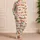 Cheerful Orange Crab Motif for Coastal Vacation and Beachside Leisure Satin Pajamas Set - 4