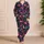 Pink Flamingo And Palm Leaf Tropical Escape For Relaxed Coastal Getaways All Year Satin Pajamas Set - 4