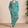 Colorful Octopus And Tropical Fish Underwater Scene For Relaxed Coastal Getaways Satin Pajamas Set - 4
