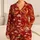 Auspicious Phoenix and Cloud Motifs for Relaxed Evenings and Chinese New Year Gifting Satin Pajamas Set - 1