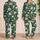 White Daisy Blooms for Relaxed Summer Getaways and Cheerful Everyday Weekend Style Satin Pajamas Set - 2