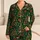 Christmas Evergreen Trees With Festive Ornaments for Cozy Holiday Nights Satin Pajamas Set - 1