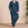 Colorful Musical Notes for Relaxed Music Lover Weekends and Cozy Evenings at Home Satin Pajamas Set - 4