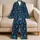 Colorful Musical Notes for Relaxed Music Lover Weekends and Cozy Evenings at Home Satin Pajamas Set - 5