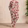 Cherry Raspberry Fruit Motif for Relaxed Summer Evenings and Cozy Getaways Satin Pajamas Set - 4
