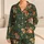 Vintage Mushrooms and Ferns for Cozy Woodland Evenings Satin Pajamas Set - 1