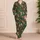 Vintage Mushrooms and Ferns for Cozy Woodland Evenings Satin Pajamas Set - 4