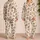 Tabby Kittens Eating From Bowls for Cozy Cat Lover Lounging and Relaxation Time Satin Pajamas Set - 2