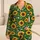 Sunflower and Daisy Blooms for Relaxed Summer Lounging and Nature-Loving Gift Ideas Satin Pajamas Set - 1
