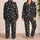 Monochrome Skull and Star Motifs for Cozy Nights and Relaxed Weekends, Gothic Gift Satin Pajamas Set - 2