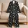 Monochrome Skull and Star Motifs for Cozy Nights and Relaxed Weekends, Gothic Gift Satin Pajamas Set - 5