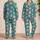 Pastel Octopus Motifs for Coastal Lounging and Relaxed Summer Evenings by the Seaside Satin Pajamas Set - 2
