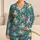 Pastel Octopus Motifs for Coastal Lounging and Relaxed Summer Evenings by the Seaside Satin Pajamas Set - 1
