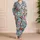 Oil-Painted Rose Blooms for Relaxed Summer Evenings and Romantic Garden Getaways Satin Pajamas Set - 4