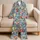 Oil-Painted Rose Blooms for Relaxed Summer Evenings and Romantic Garden Getaways Satin Pajamas Set - 5