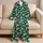 Red Green Beach Ball Motifs for Sunny Coastal Escapes and Relaxed Summer Days Inspiration Satin Pajamas Set - 5