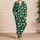 Red Green Beach Ball Motifs for Sunny Coastal Escapes and Relaxed Summer Days Inspiration Satin Pajamas Set - 4