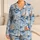 Abstract Sailboat Motifs for Coastal Getaways and Relaxed Summer Weekends by the Sea Satin Pajamas Set - 1