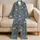 Pastoral Wildflowers And Butterflies For Relaxed Summer Getaways Satin Pajamas Set - 5