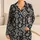 Black And White Geometric Motifs For Relaxed Coastal Getaways And Summer Escapes Satin Pajamas Set - 1