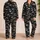 Silver Sea Fish and Kelp for Coastal Getaways and Relaxed Ocean-Inspired Living Satin Pajamas Set - 2