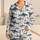 Navy Shark And Silver Reef Sharks For Coastal Getaways And Relaxed Ocean Adventures Satin Pajamas Set - 1