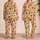 Warm Autumn Maple and Oak Leaves for Relaxed Coastal Getaways and Nature Lovers Satin Pajamas Set - 2