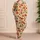 Warm Autumn Maple and Oak Leaves for Relaxed Coastal Getaways and Nature Lovers Satin Pajamas Set - 4