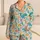 Whimsical Ocean Whales And Coral For Breezy Coastal Vacation Style Satin Pajamas Set - 1