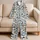Coastal Village Cottages and Trees for Relaxed Summer Getaways Satin Pajamas Set - 5