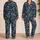 Tropical Palm Leaves and Bird of Paradise for Relaxed Island Getaways Satin Pajamas Set - 2
