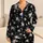 Black And White Ink Splatter Coastal Style For Relaxed Summer Lounge And Beach Days Satin Pajamas Set - 1