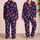Vibrant Octopus Motifs for Tropical Beach Holidays and Relaxed Summer Vacation Escapes Satin Pajamas Set - 2