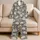 Modern Gray Chrysanthemum Blooms and Golden Berries for Relaxed Coastal Weekends Satin Pajamas Set - 5