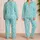Colorful Confetti Dash Motifs for Relaxed Summer Lounging and Bright Everyday Comfort Satin Pajamas Set - 2