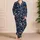 Patriotic Stars And Soaring Eagle For Fourth Of July Beach Days And Summer Getaways Satin Pajamas Set - 4