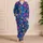 Tropical Octopus and Coral Motifs for Relaxed Coastal Getaways Satin Pajamas Set - 4
