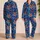 Vibrant Tiger Faces for Bold Festival Style and Creative Everyday Wear for Men Satin Pajamas Set - 2