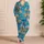 Vibrant Coral Reef in Turquoise Waters for Summer Coastal Escapes and Ocean Lovers Satin Pajamas Set - 4