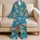 Vibrant Coral Reef in Turquoise Waters for Summer Coastal Escapes and Ocean Lovers Satin Pajamas Set - 5