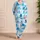 Blue Octopus And Tropical Sea Life For Relaxed Coastal Getaways And Summer Nights Satin Pajamas Set - 4