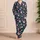 Neon Easter Bunnies, Eggs and Carrots for Springtime Lounging and Holiday Getaways Satin Pajamas Set - 4