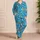 Friendly Shark Surfboard Ocean Motifs for Tropical Beach Getaways and Summer Fun Satin Pajamas Set - 4