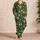 Butterflies and Wildflowers for Tropical Getaways and Relaxed Summer Lounging Style Satin Pajamas Set - 4