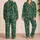 Tropical Monstera and Palm Leaves for Relaxed Coastal Getaways Satin Pajamas Set - 2