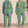 Colorful Popsicles and Fresh Fruit for Cheerful Summer Holiday Lounging Satin Pajamas Set - 2