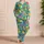 Colorful Popsicles and Fresh Fruit for Cheerful Summer Holiday Lounging Satin Pajamas Set - 4