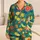 Watercolor Orchard Fruit for Fresh Summer Escapes and Bright, Cheerful Lounging Satin Pajamas Set - 1
