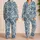 Blue Mandala Floral Motifs for Relaxed Coastal Evenings and Weekend Lounge Style Satin Pajamas Set - 2